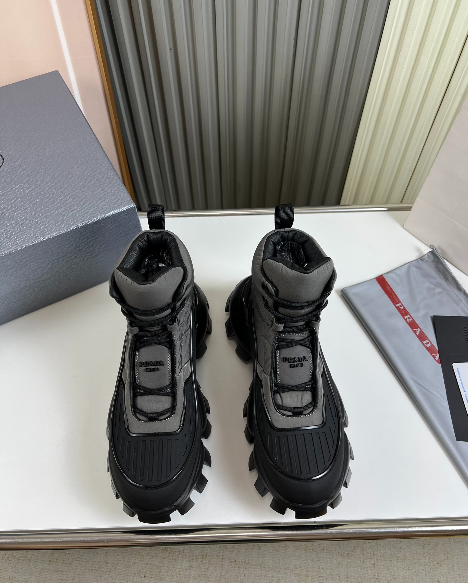 프*다 신상 워커 부츠