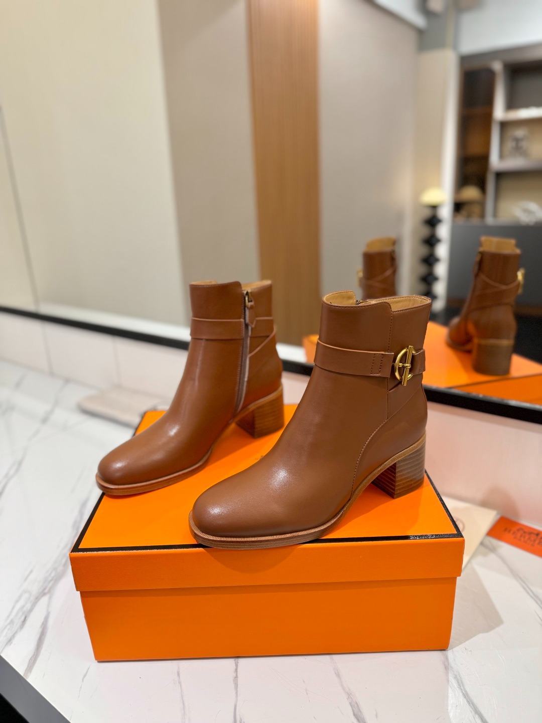 에*메스 프리미엄 라이더 부츠