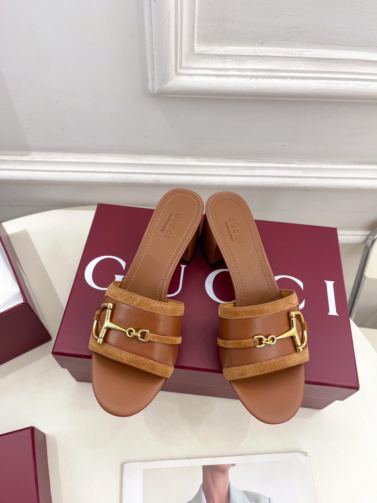 구* 25 홀스빗 통굽 슬리퍼