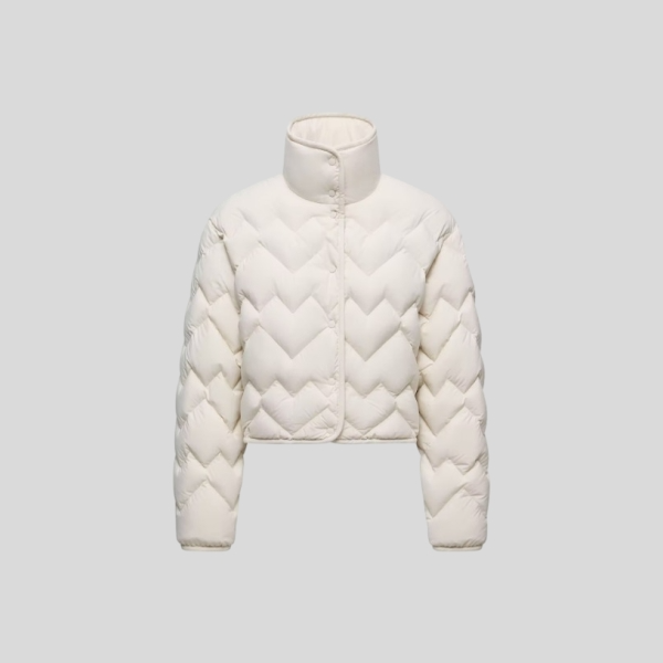 몽클레르 세네비 하트 퀼팅 숏 다운 자켓