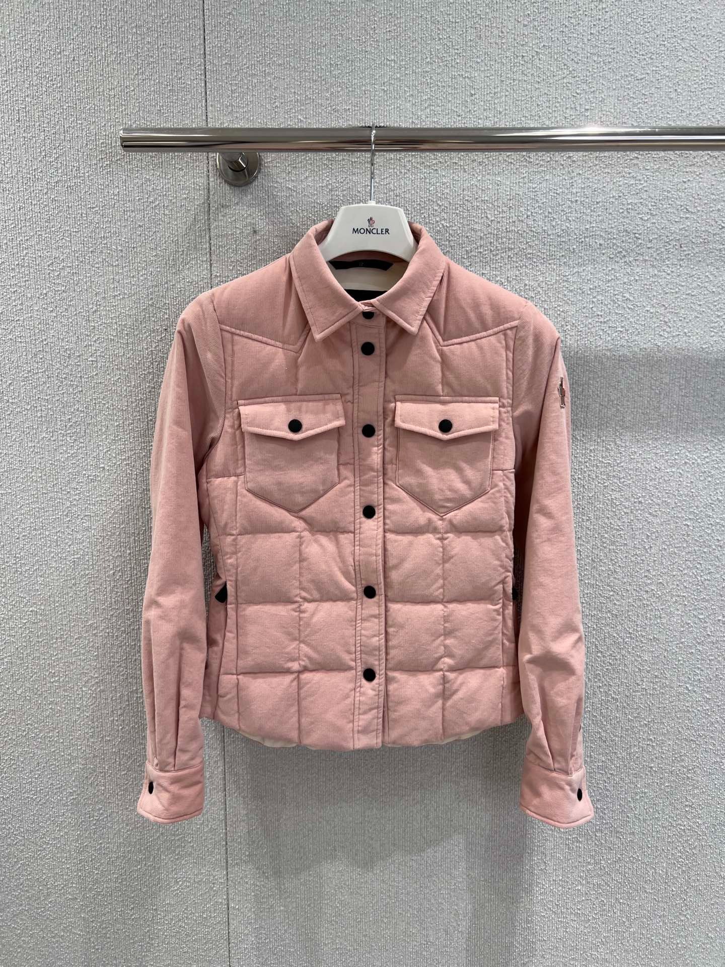 몽*레르 25 신상 셔츠형 패딩 점퍼