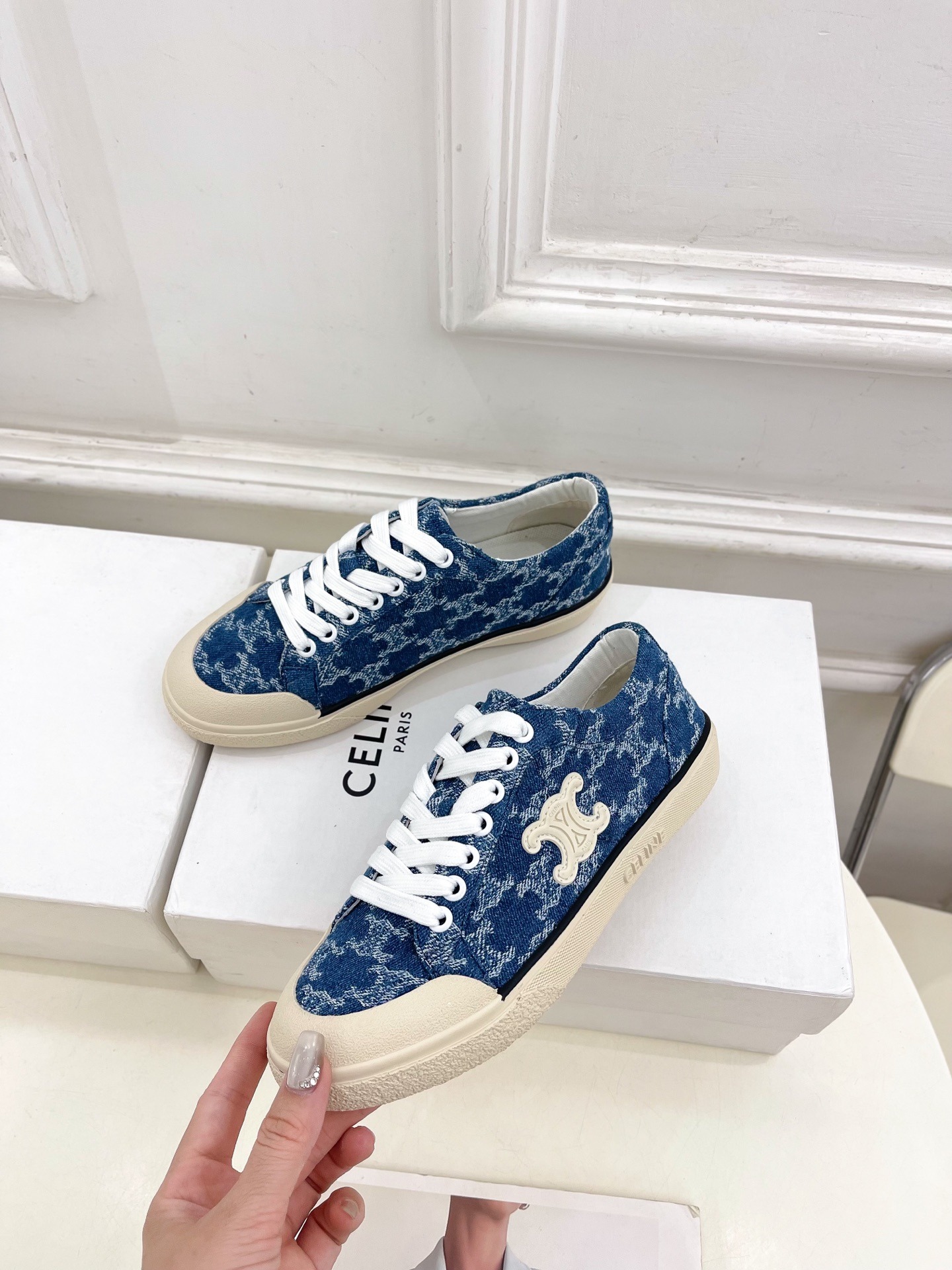 셀*느 25 신상 아란 트리오엠프 슬립온 스니커즈