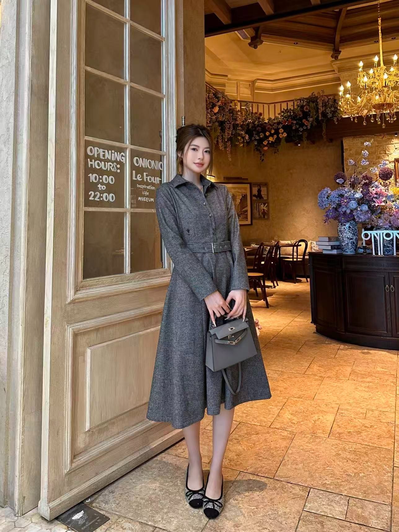 디* 25 신상 양털 원피스