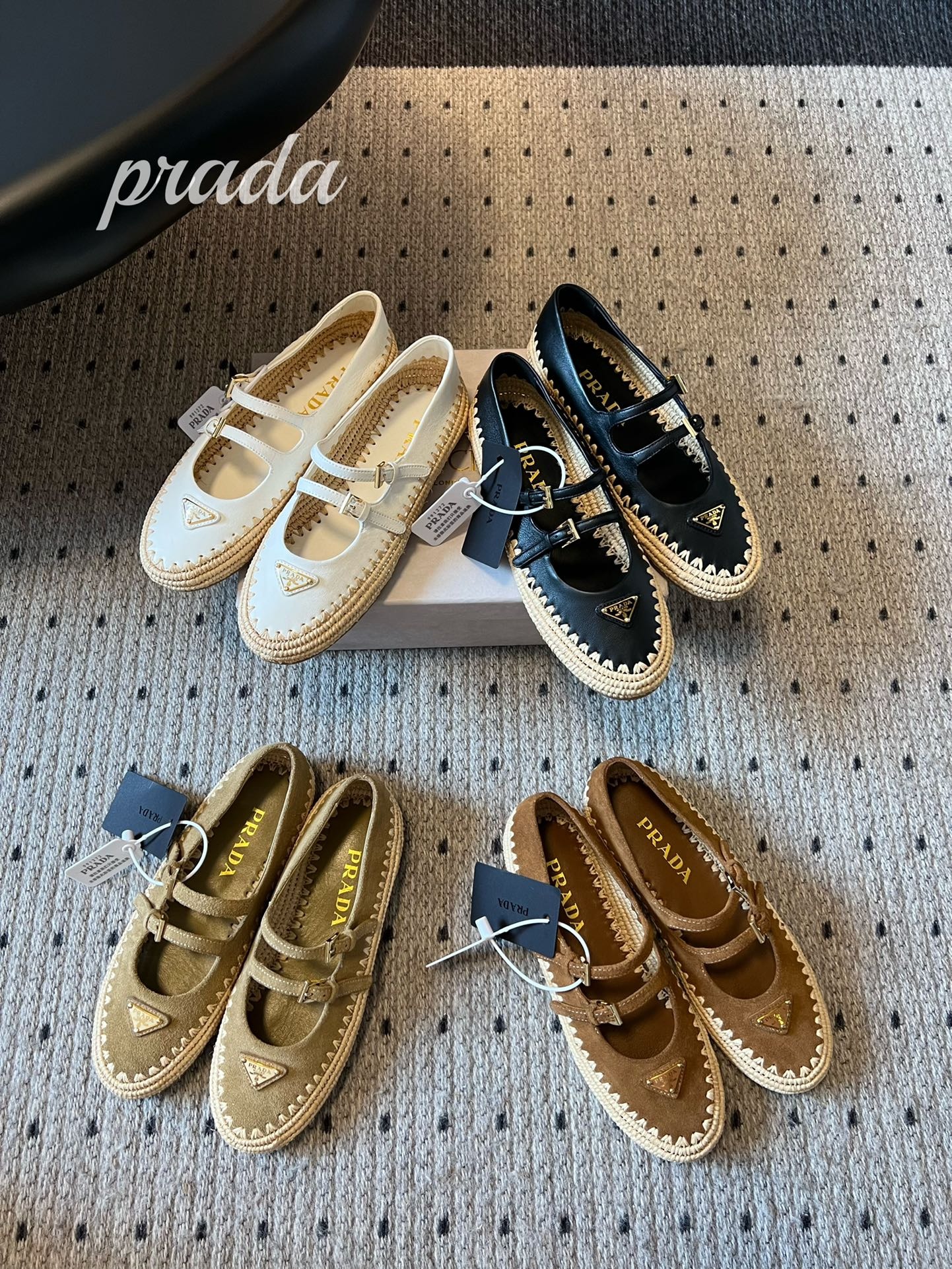 프*다 25ss 라피트 메리제인 플랫