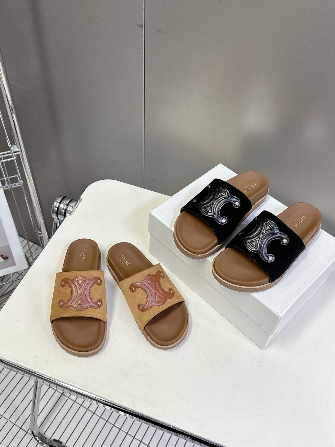 셀*느 봄여름 신상 버켄슬리퍼