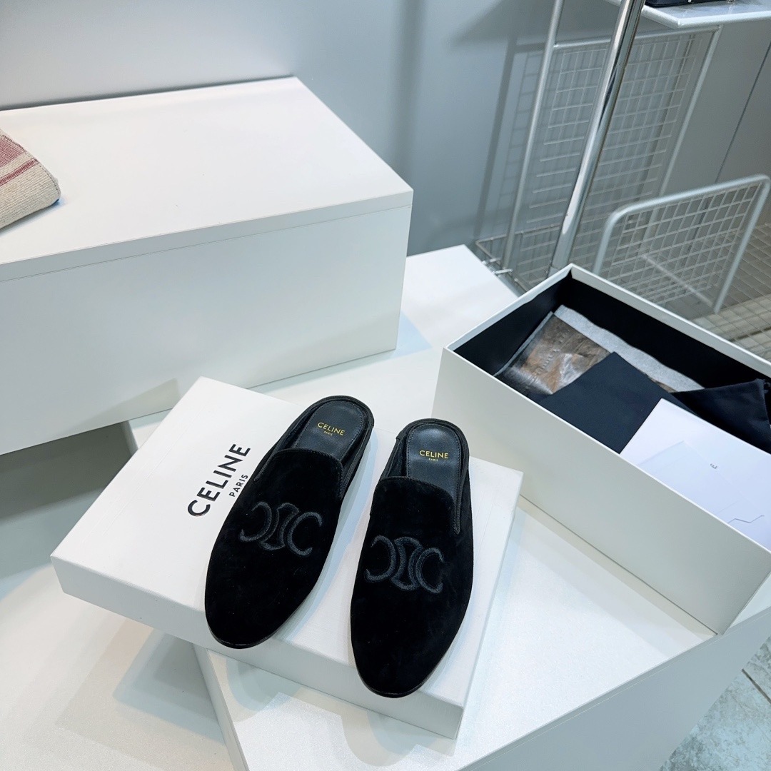 셀*느 25 봄여름 스웨이드 슬리퍼