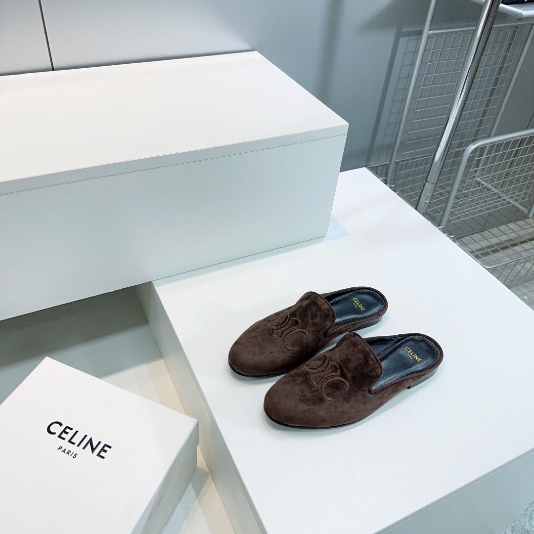셀*느 25 봄여름 스웨이드 슬리퍼