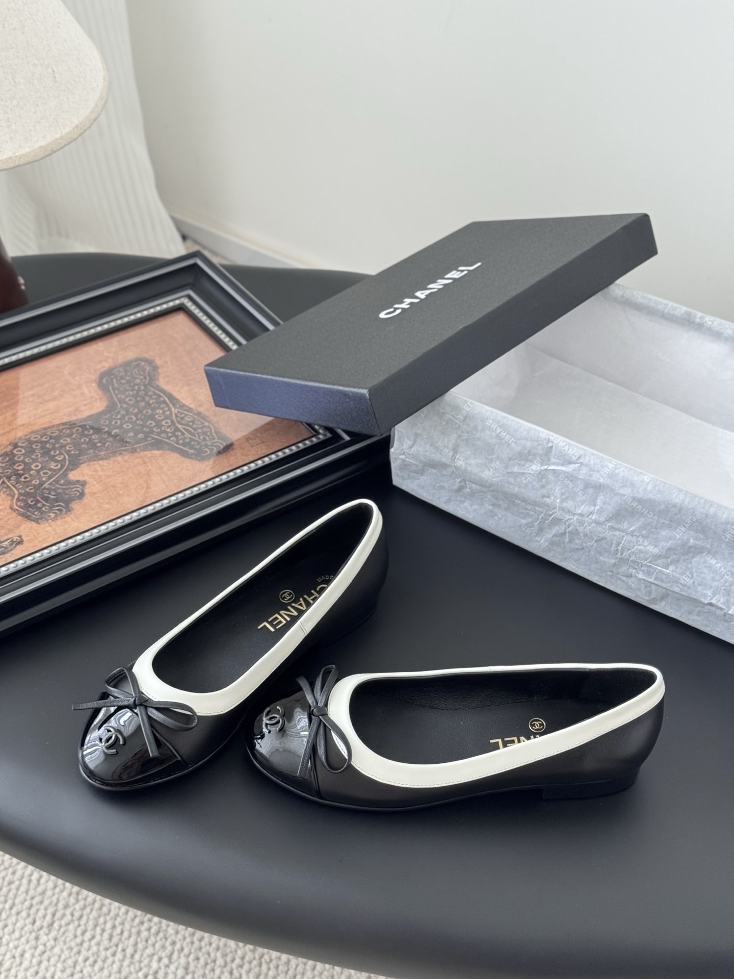 샤* 빈티지 미들 플랫