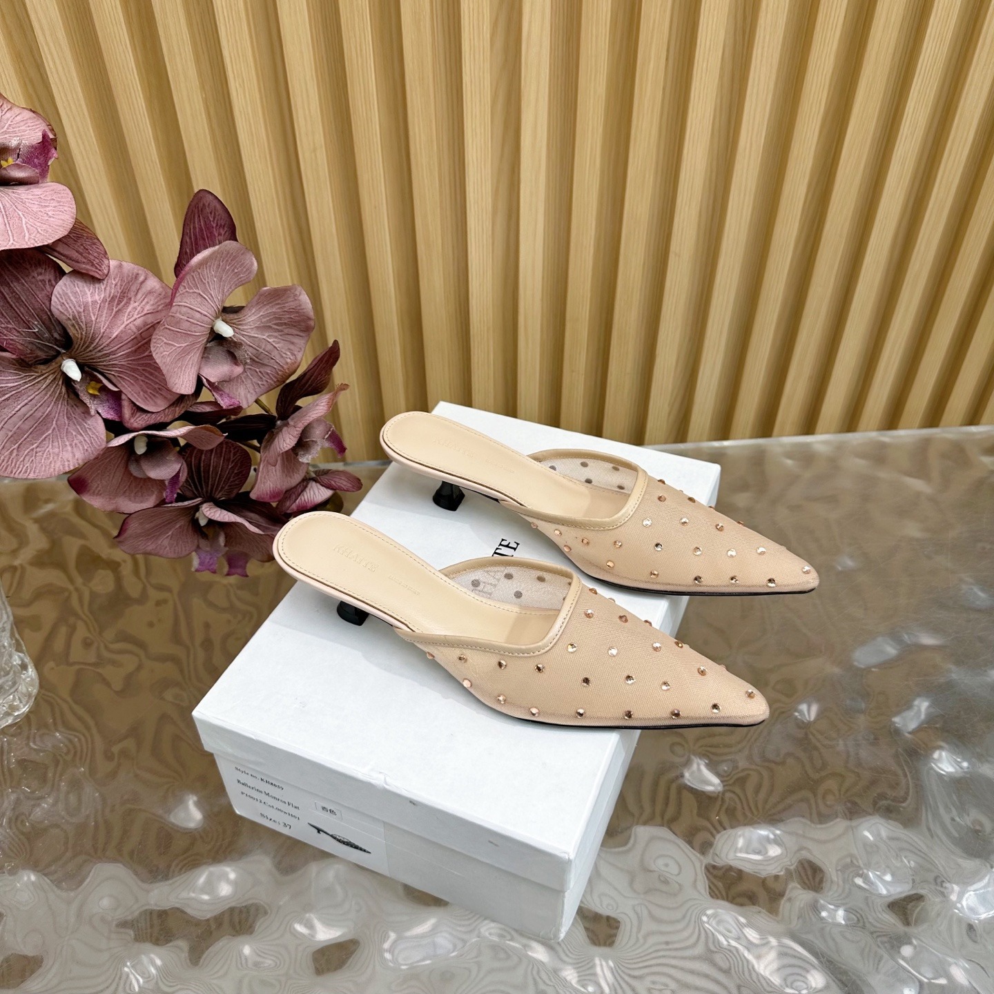 케*트 25 봄여름 신상 망사 큐빅 토르힐