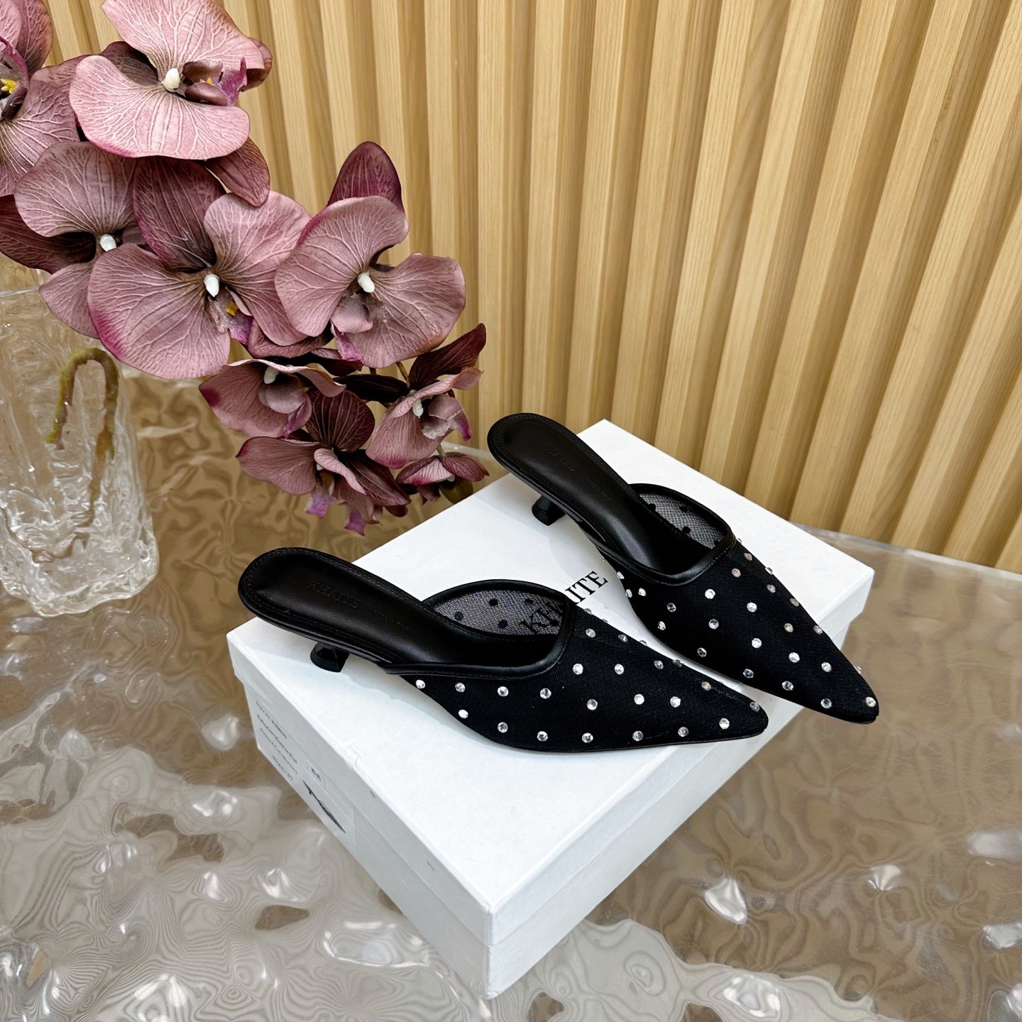 케*트 25 봄여름 신상 망사 큐빅 토르힐