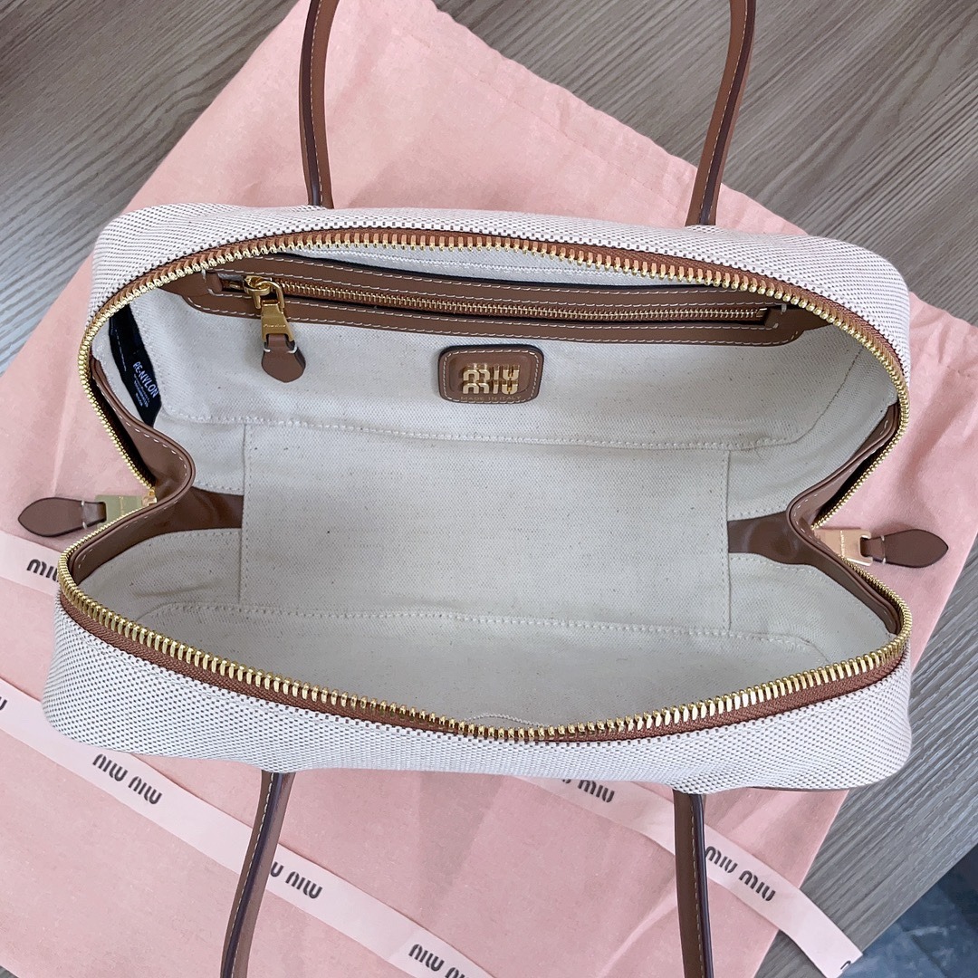 미*미* 캔버스 탑 핸드백