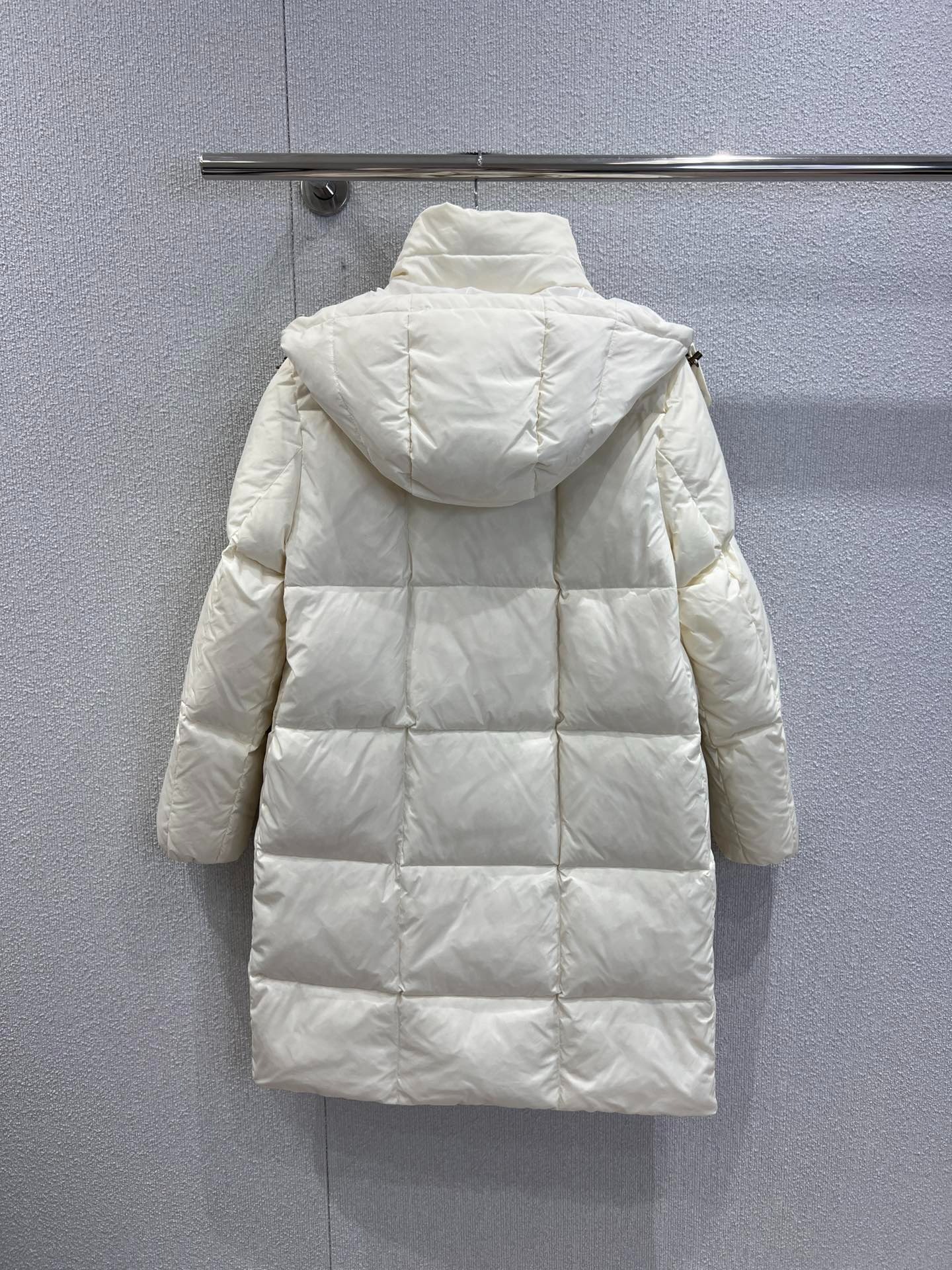 몽*레르 25Fw 신상 롱 하이넥 후드 패딩