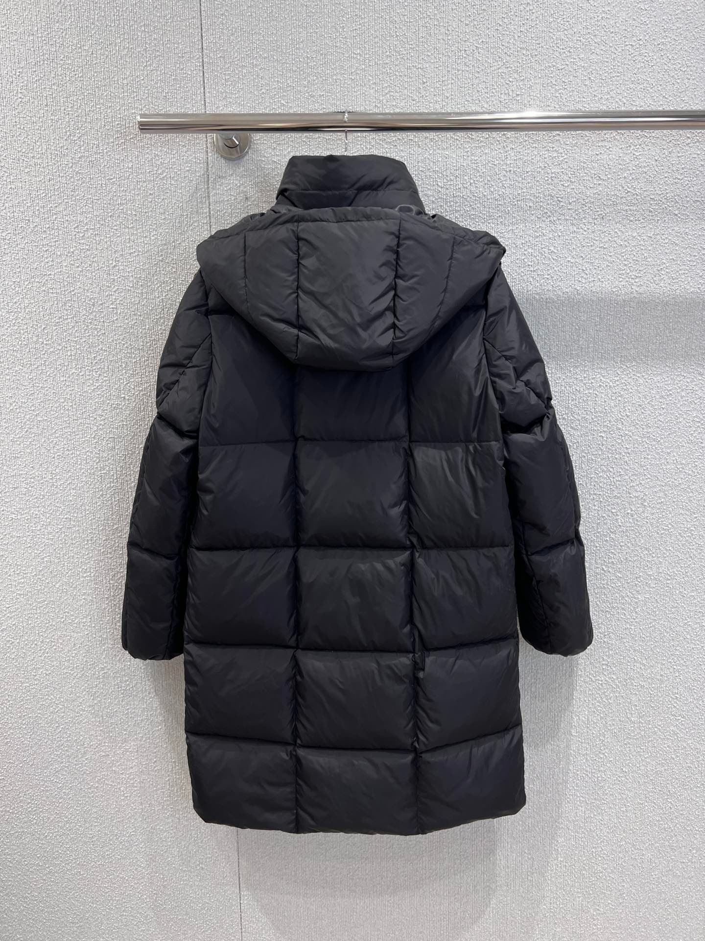 몽*레르 25Fw 신상 롱 하이넥 후드 패딩