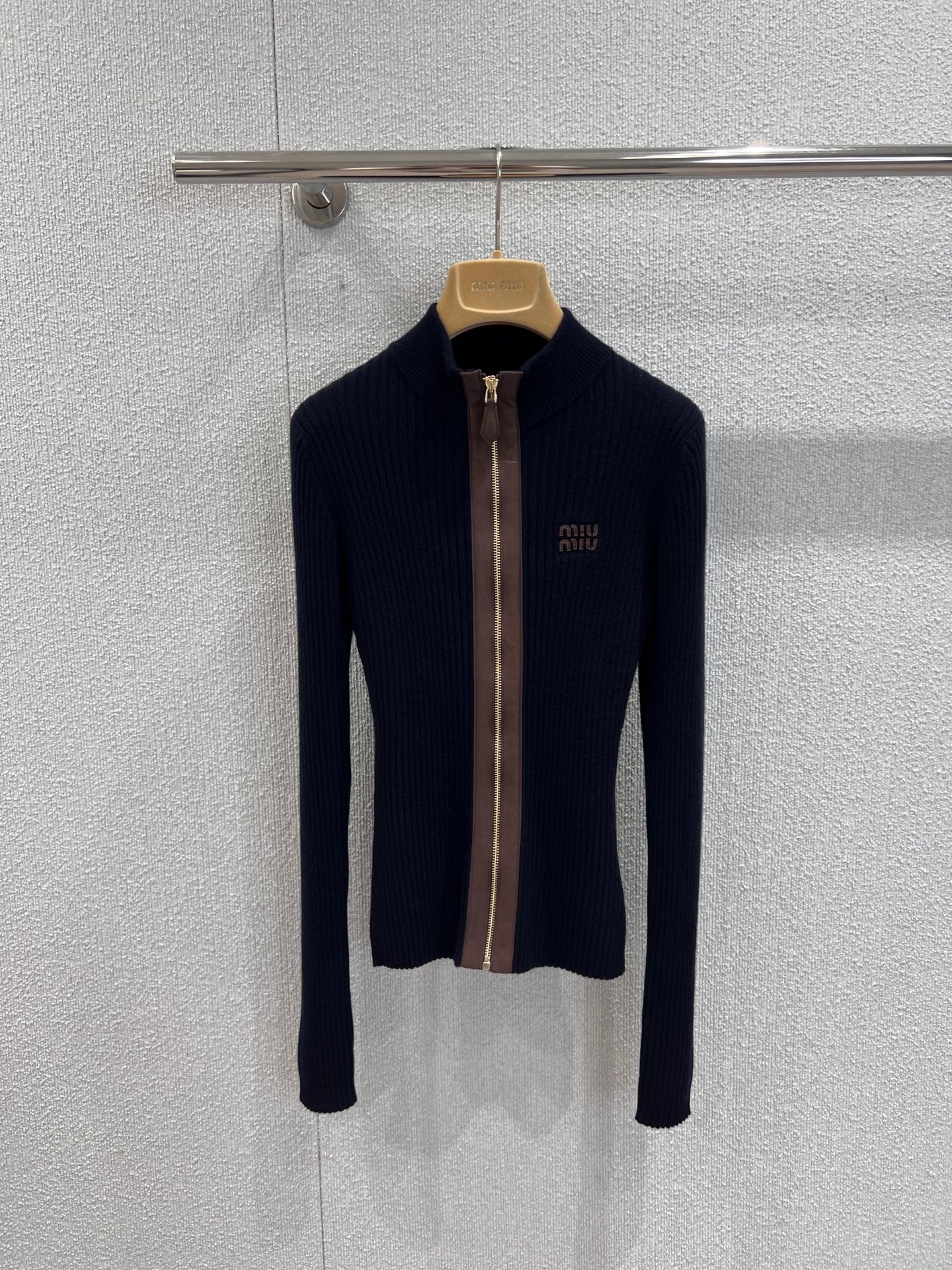 미*미* 25Fw 신상 하이넥 집업 니트 가디건