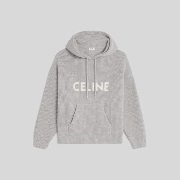 셀린느 립드 울 후드 