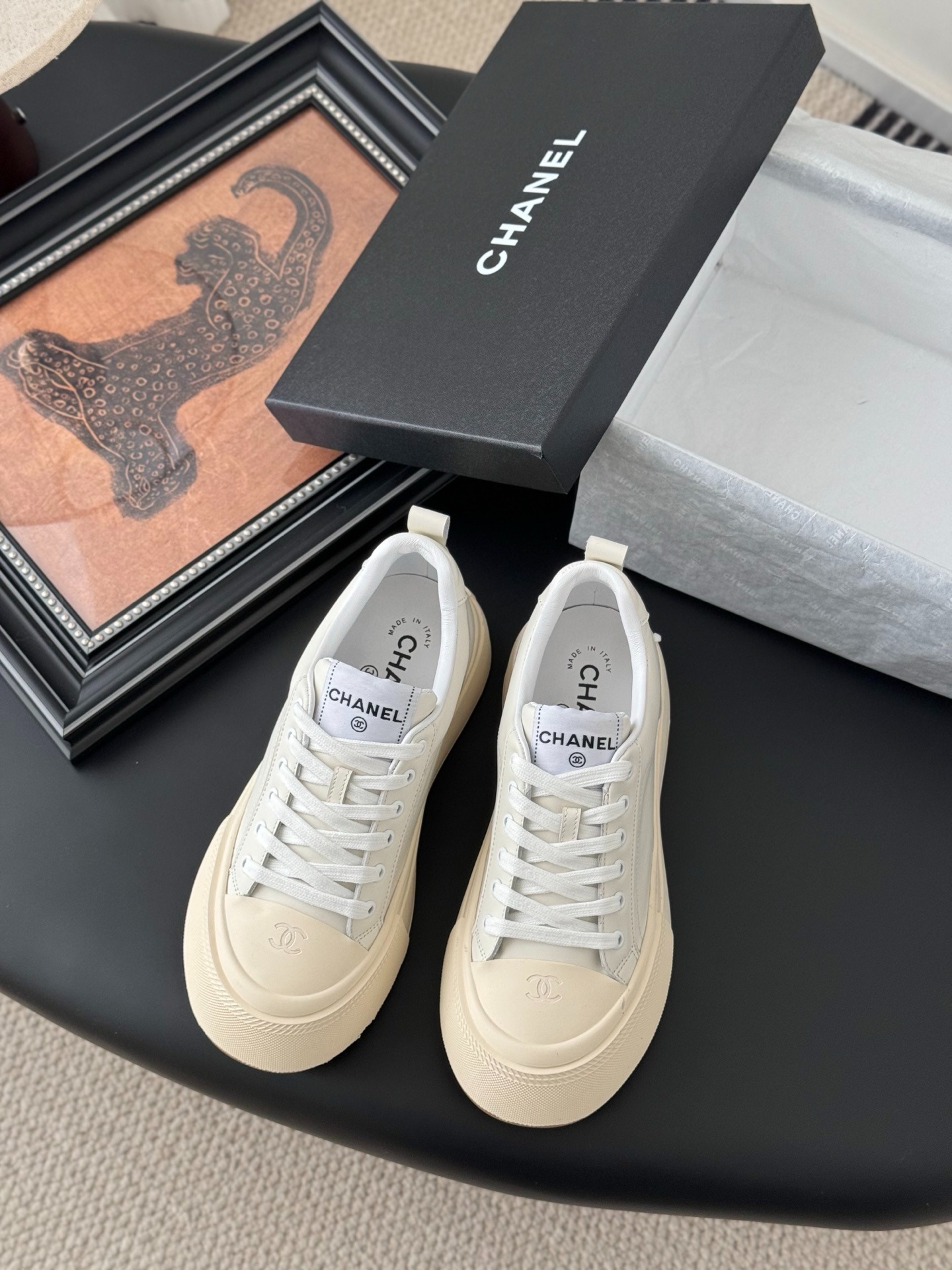 샤* 프리미엄 퀄리티 통굽 스니커즈