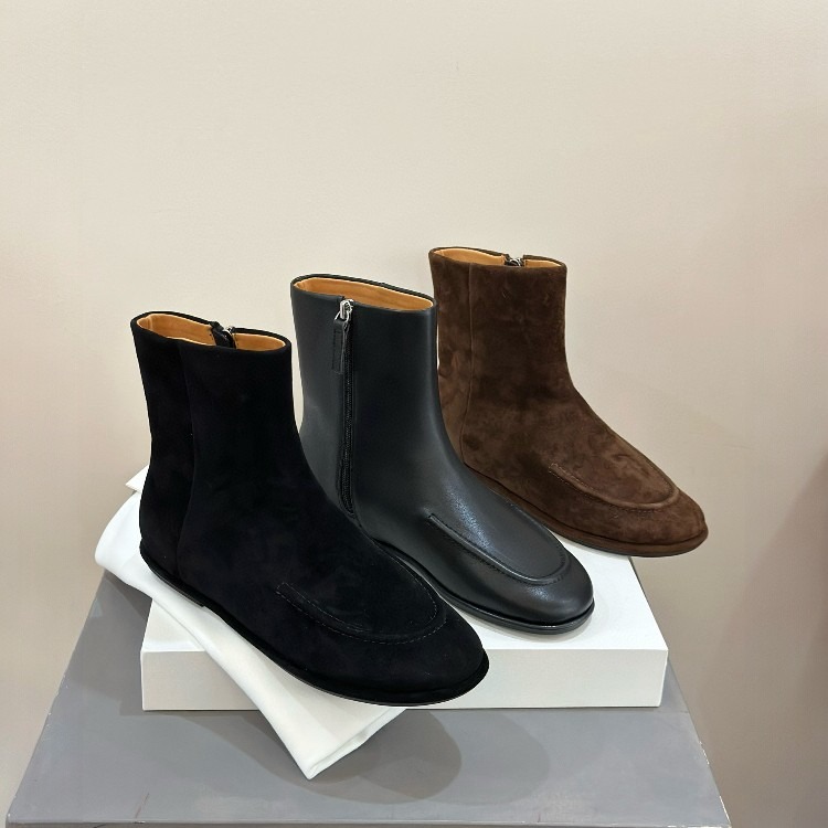 더로우 짚 부츠