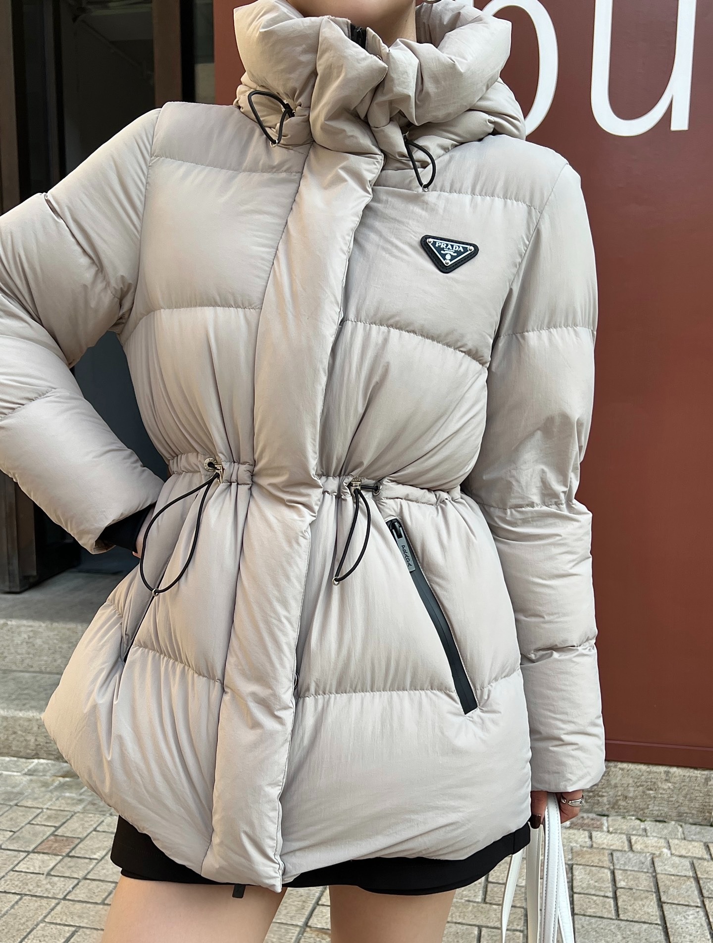 프*다 신상 후드 패딩 점퍼