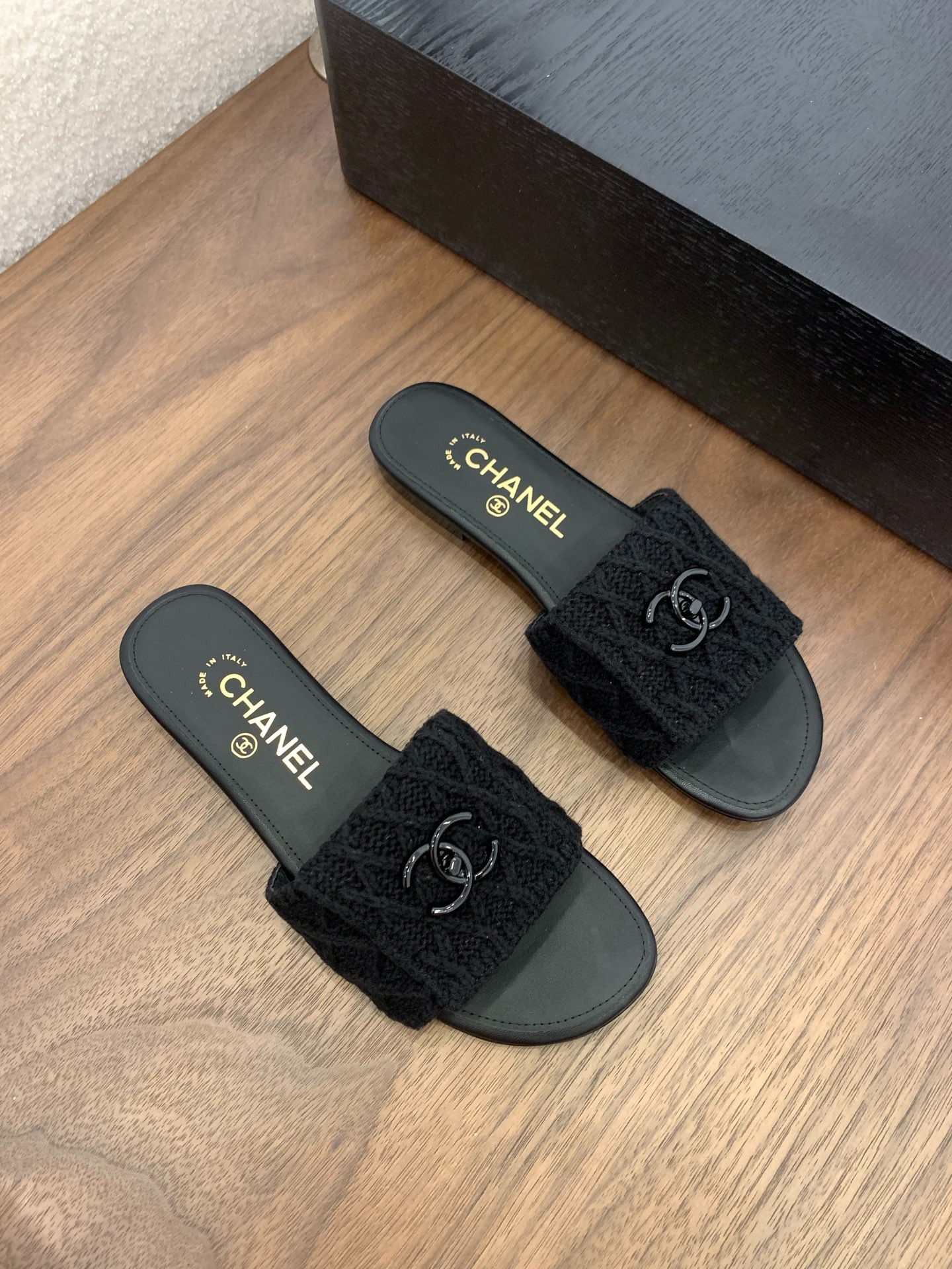 샤* 25 신상 니트 슬리퍼