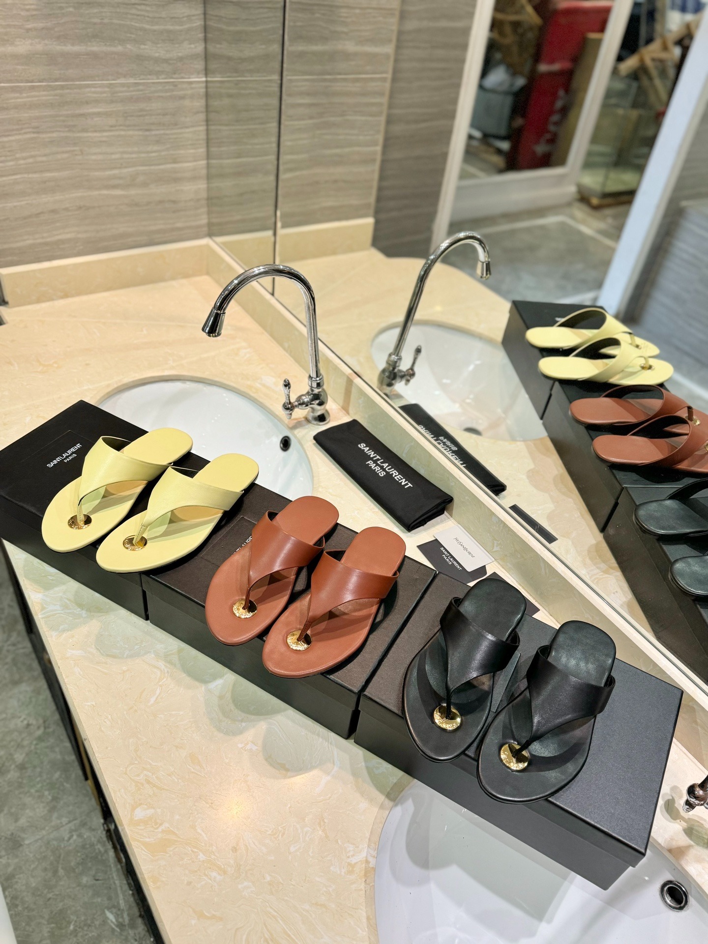 입*로랑 조리 슬리퍼