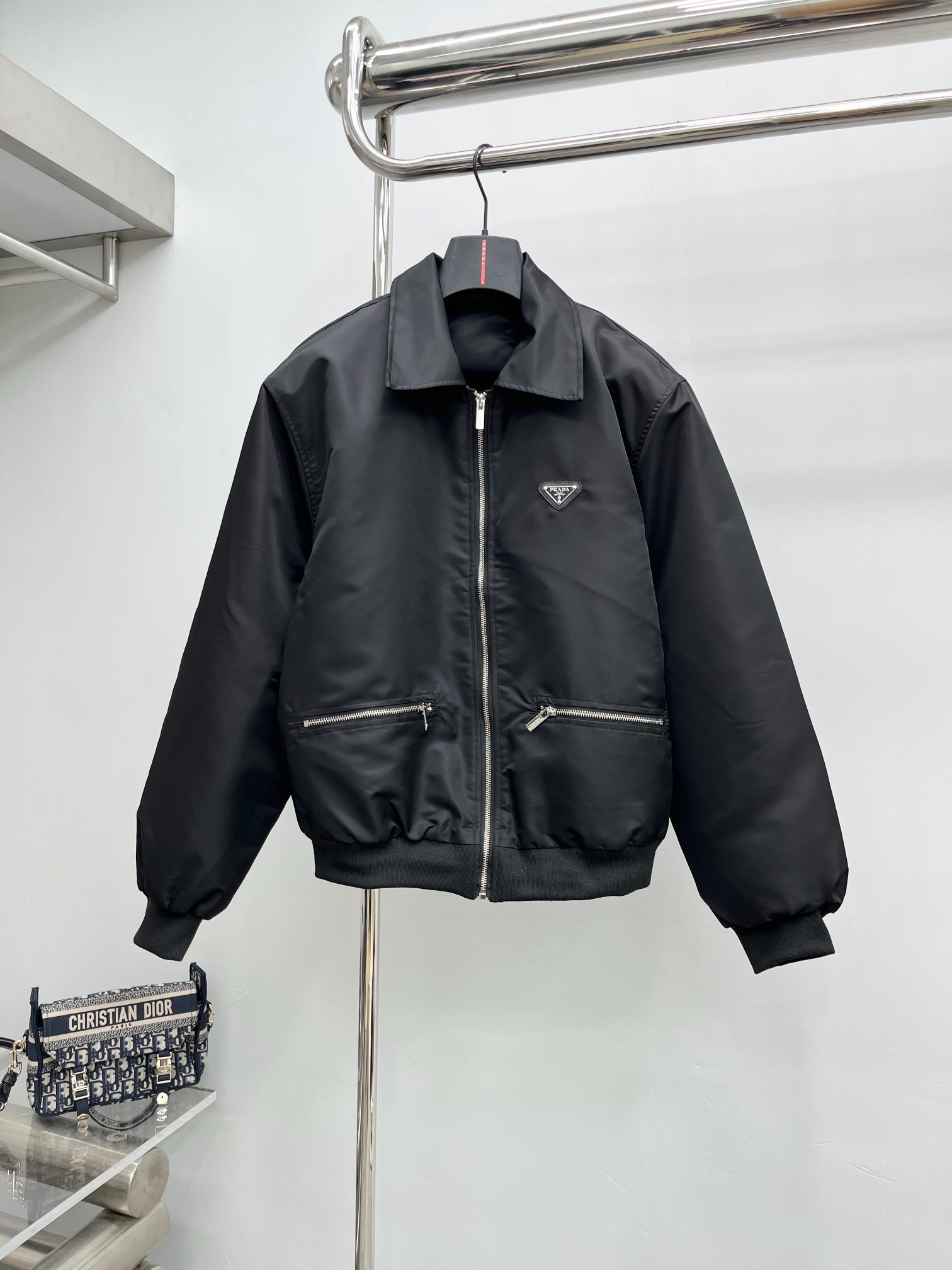 프*다 25ss 신상 나일론 파일럿 점퍼