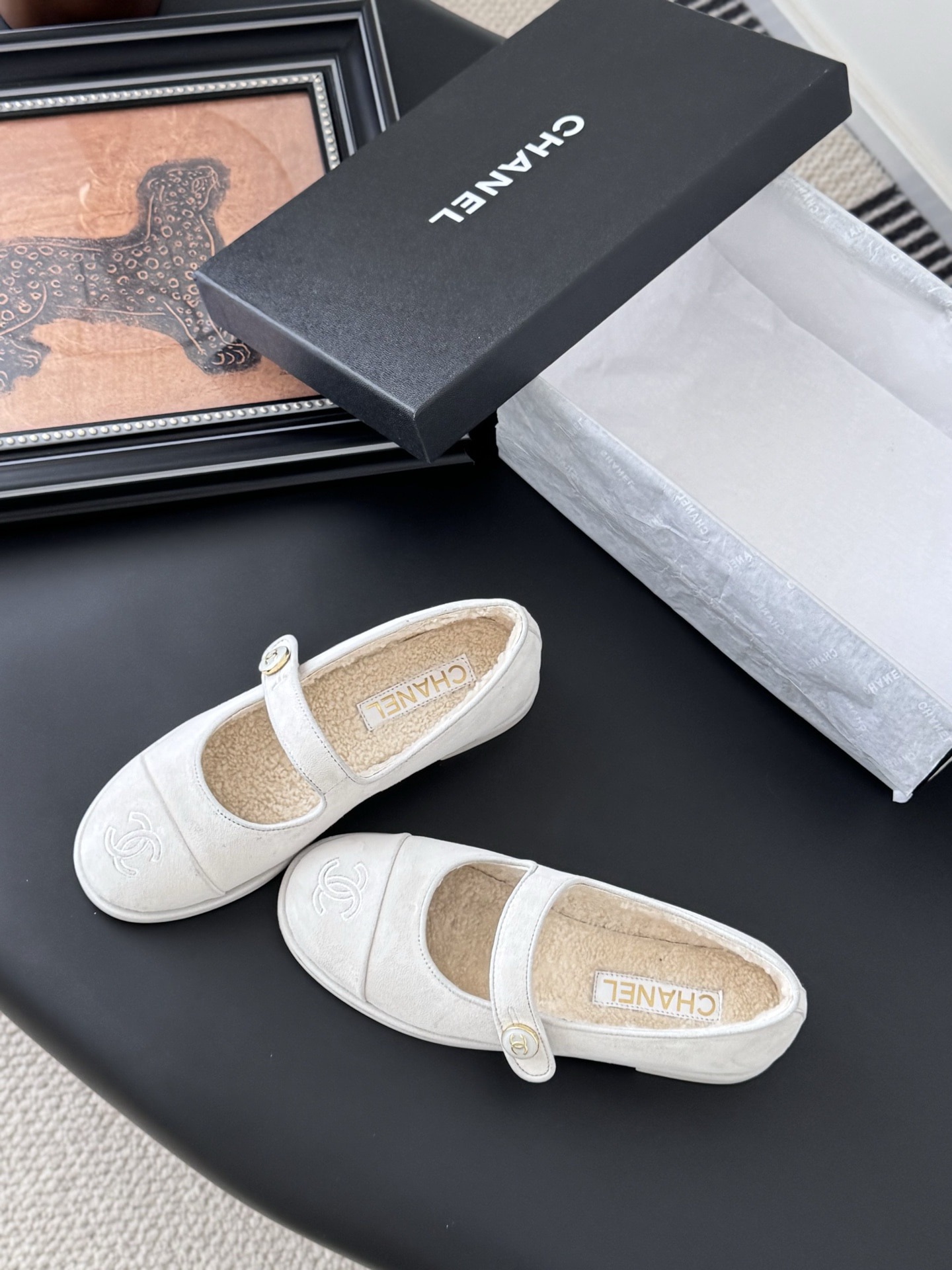 샤* 25B 가을겨울 신상 뽀글이 메리제인 플랫