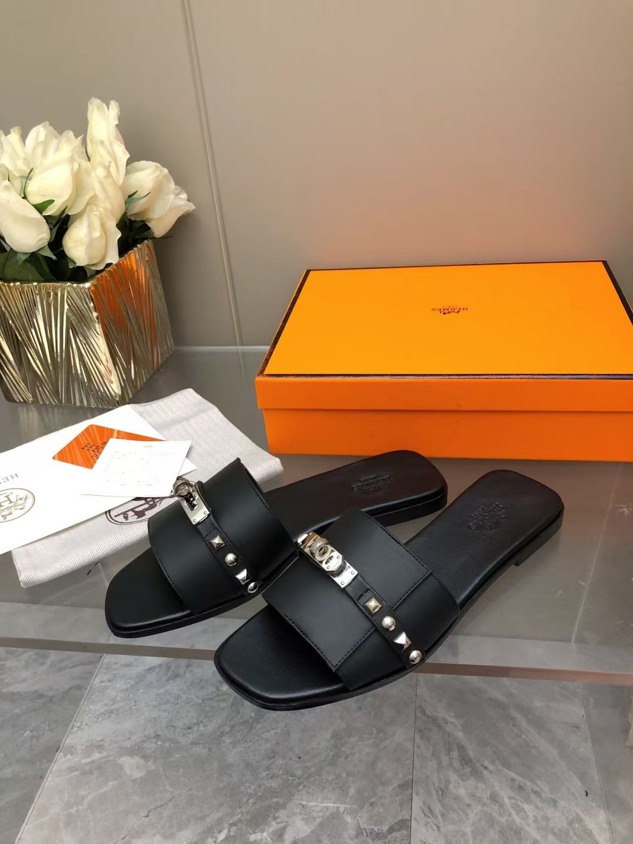 에*메스 클래식 켈리 슬리퍼