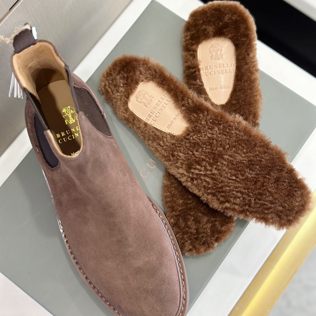 브*루넬로 쿠시넬리 24ss 신상 남성 첼시 부츠