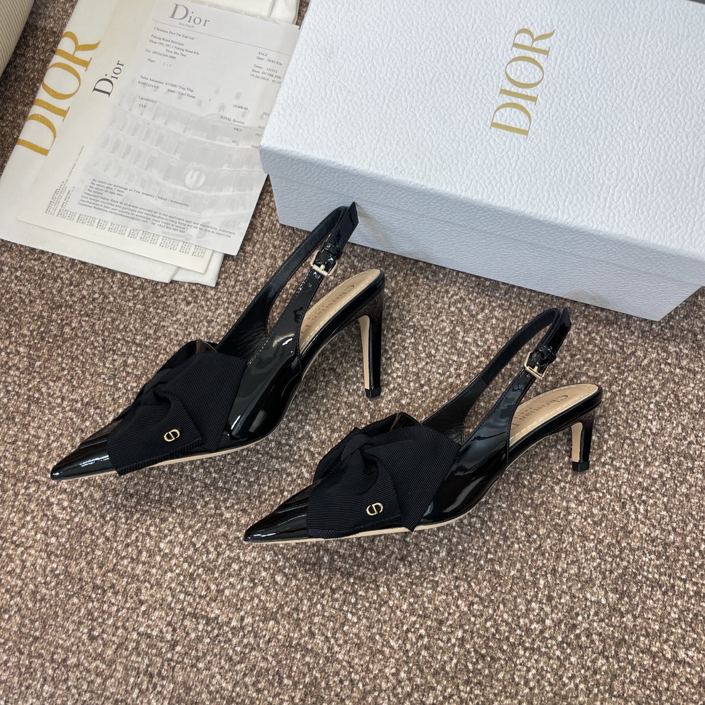 디* 25 신상 D-Issimo 스틸레토 힐