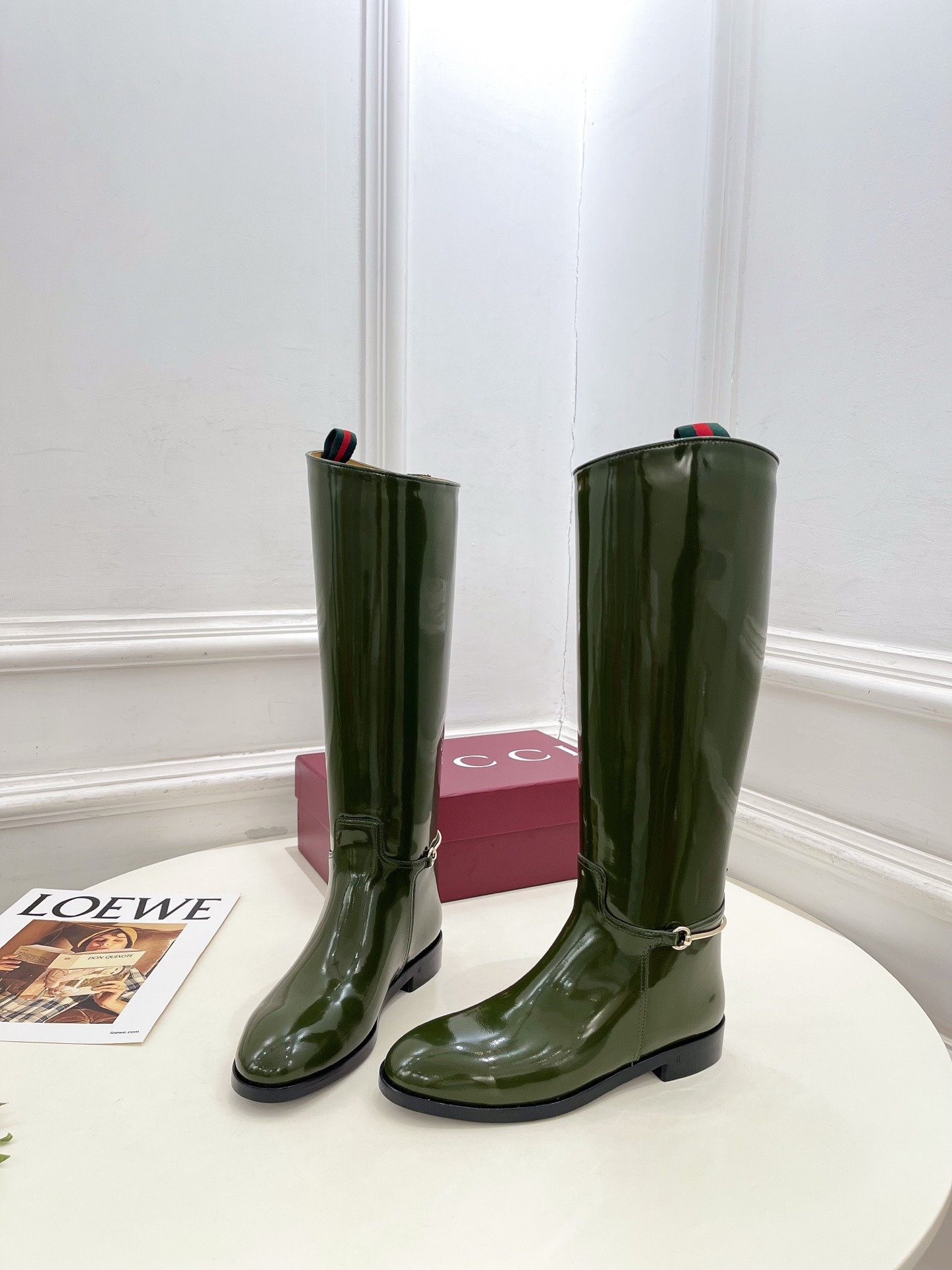 구* 25?신상 클래식 버클 롱부츠