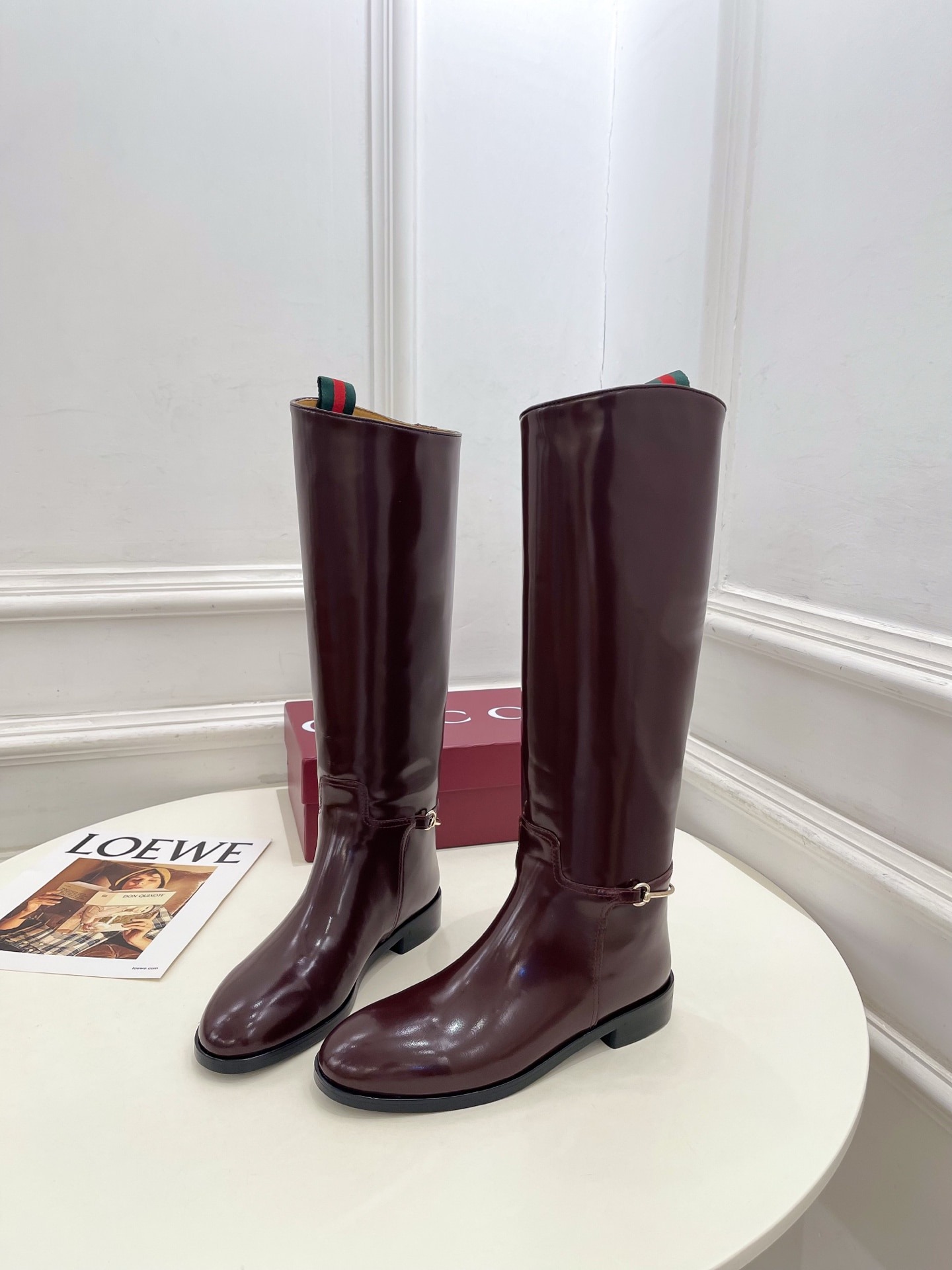 구* 25?신상 클래식 버클 롱부츠