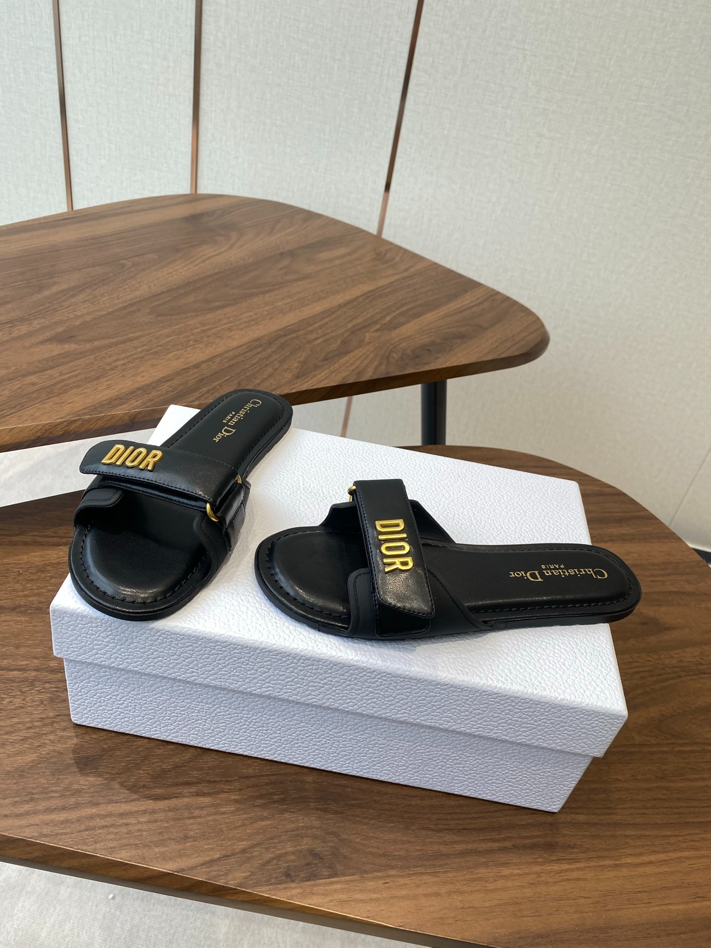 디* 벨크로 슬리퍼