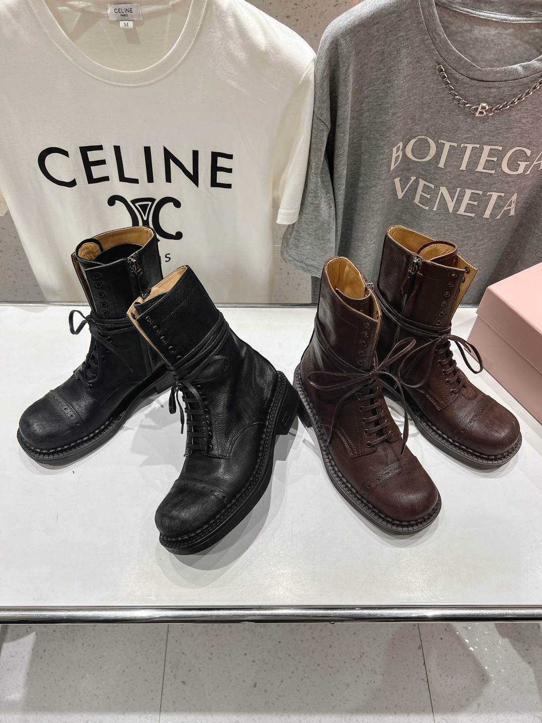 미*미* 25ss 가을/겨울 앤티크 빈티지 라이더 워커