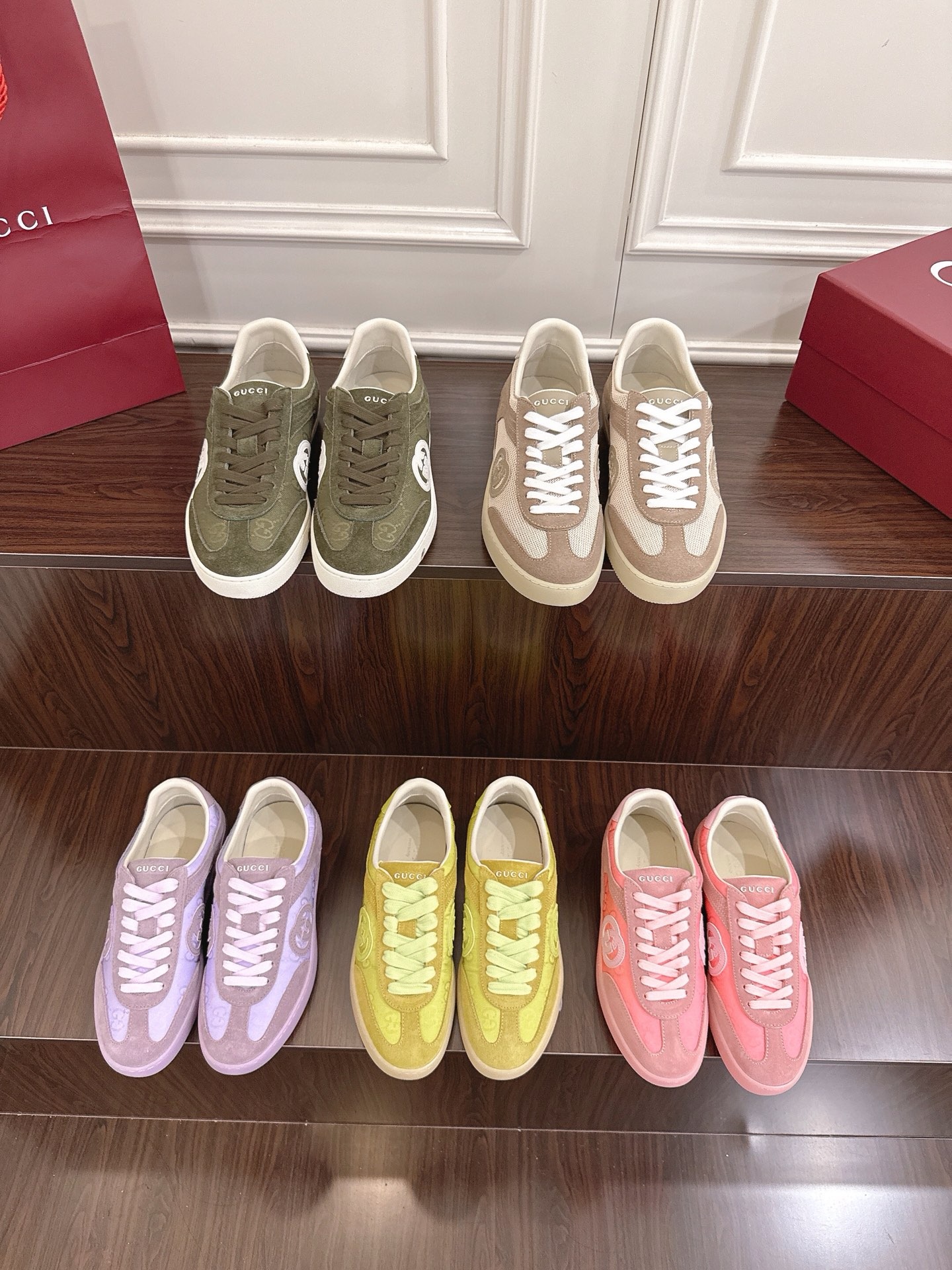 구* 신상 더블G 스니커즈 슈즈