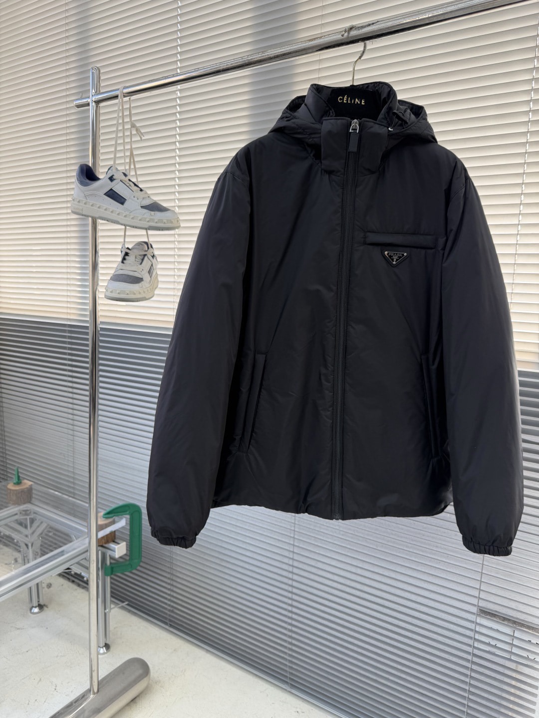 프*다 클래식 후드 다운점퍼