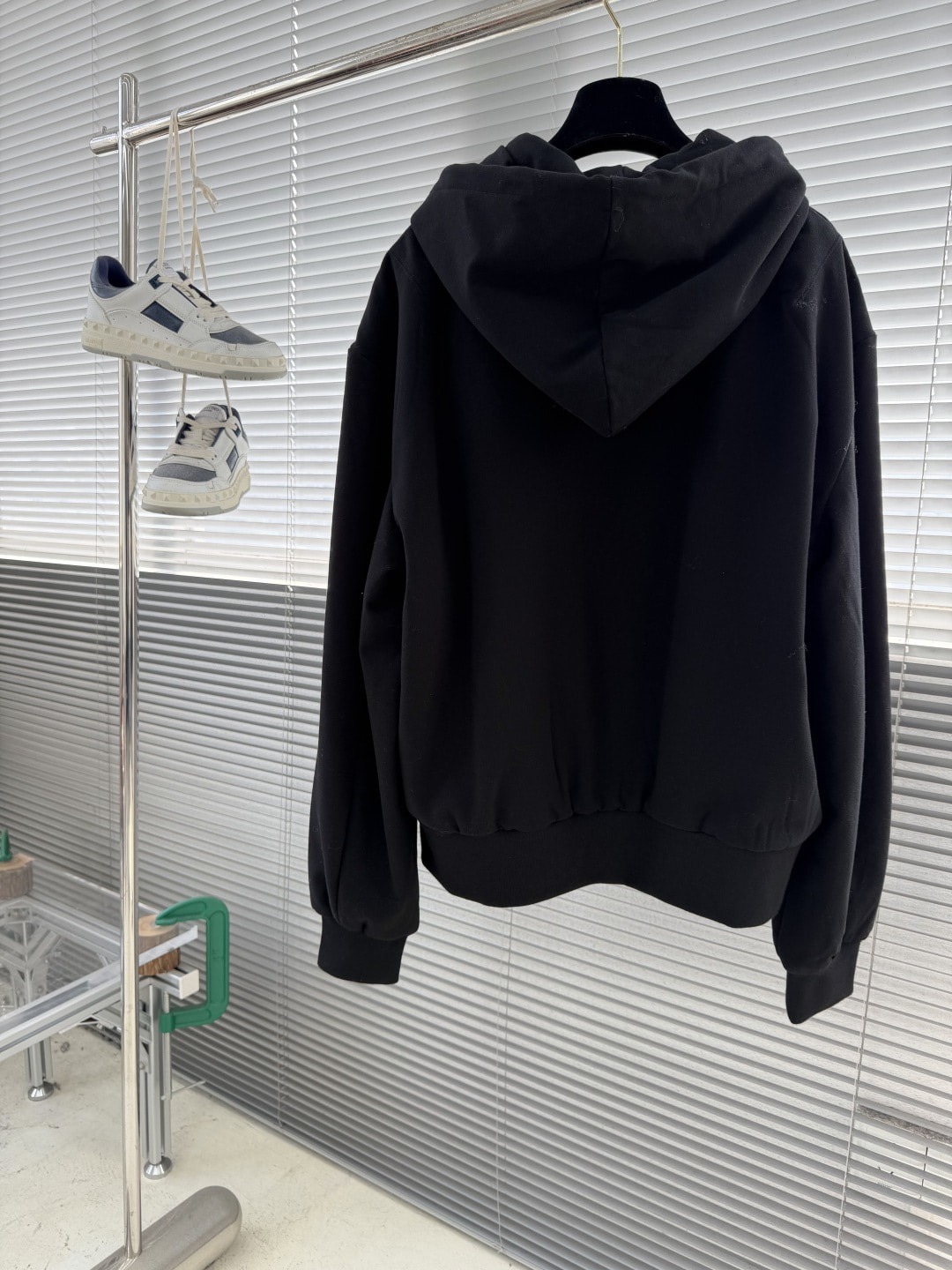 루*비통 코튼 울 집업 코트