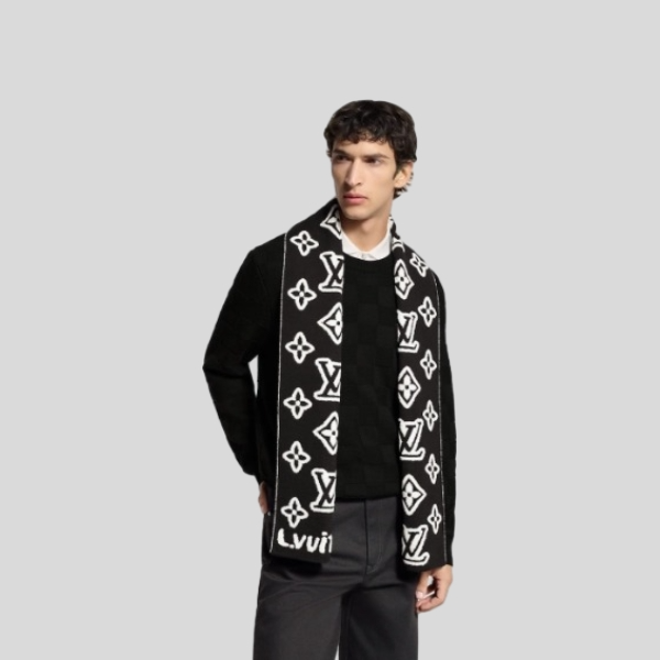 루이비통 모노그램 블래스트 니티드 스카프