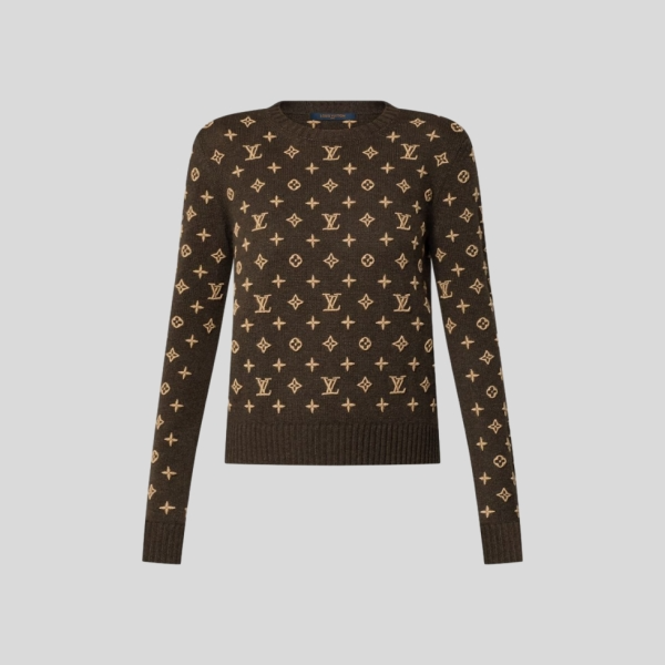 루이비통 3D 모노그램 니트 풀오버