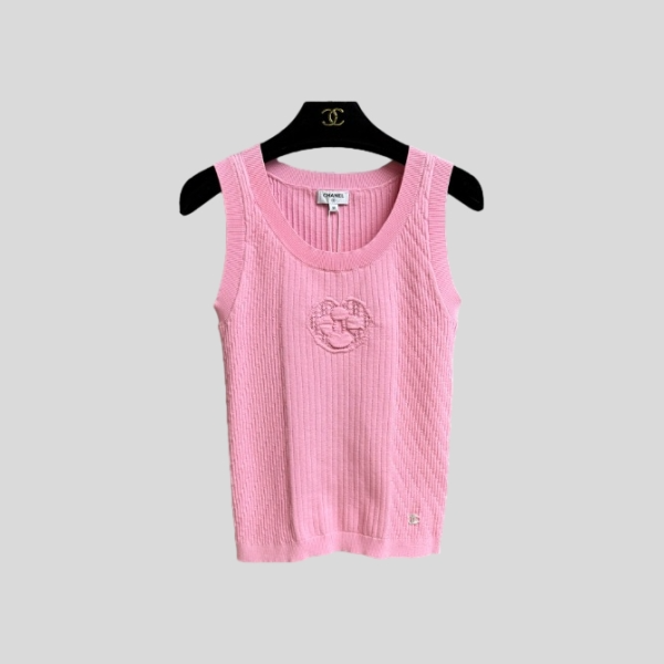샤넬 니트 베스트
