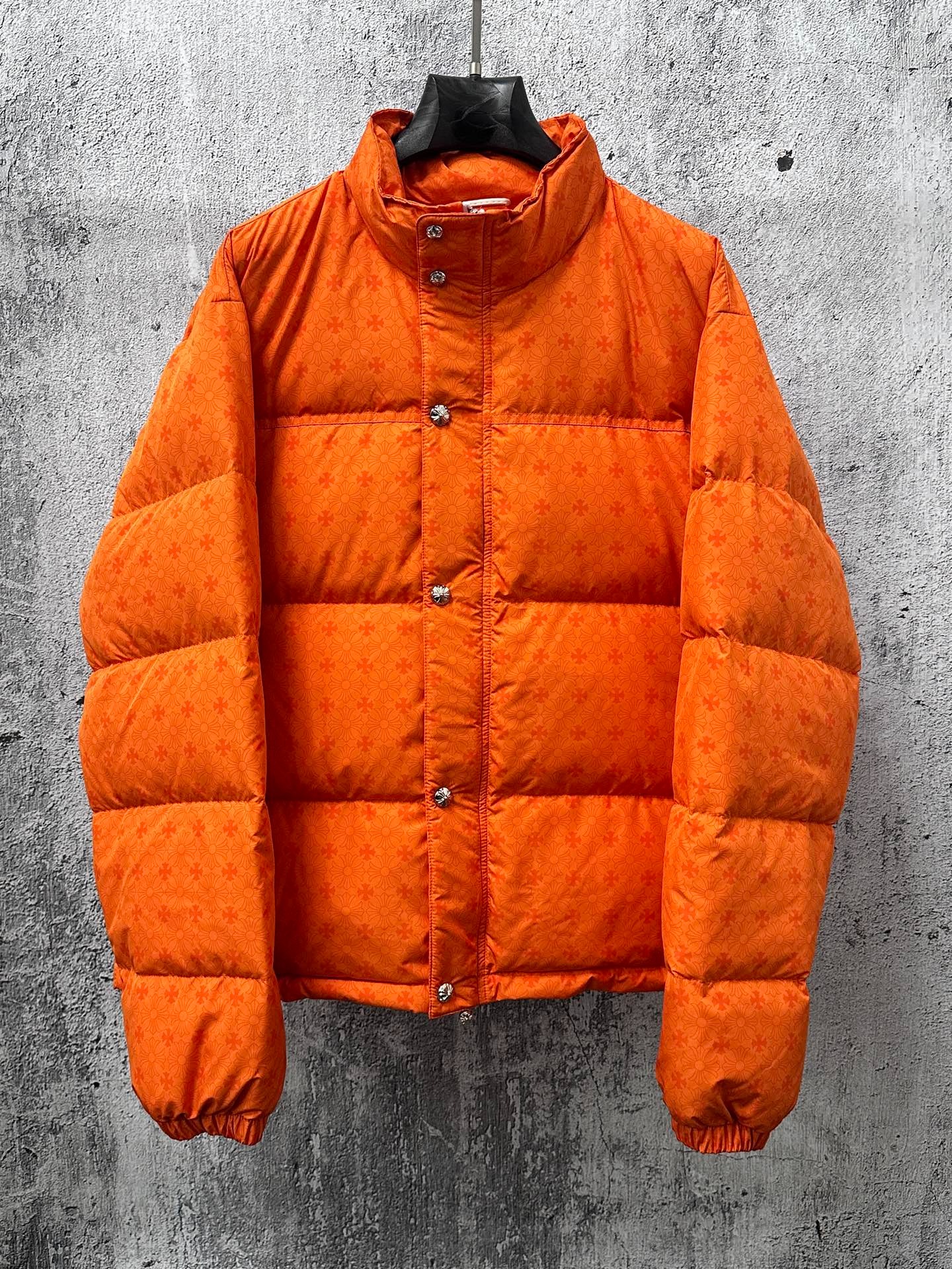 크*하츠 자카드 다운 패딩