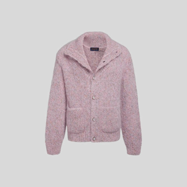 루이비통 트위드 모헤어 가디건