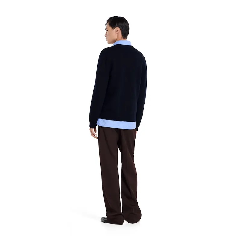 구찌 자수 울 니트 가디건