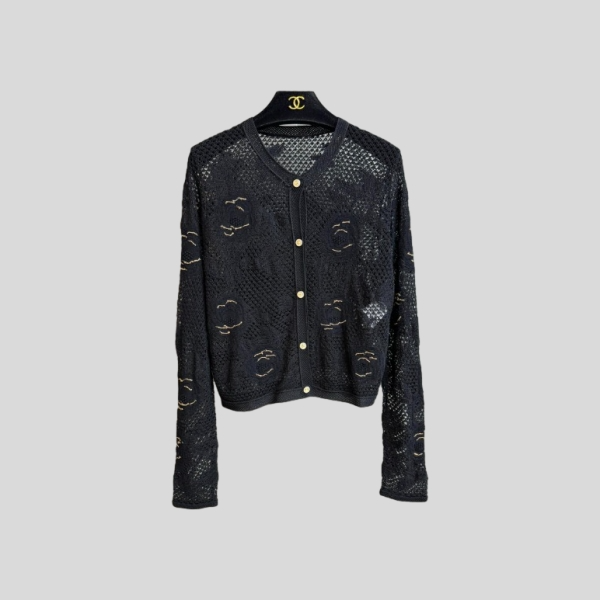 샤넬 까멜리아 가디건