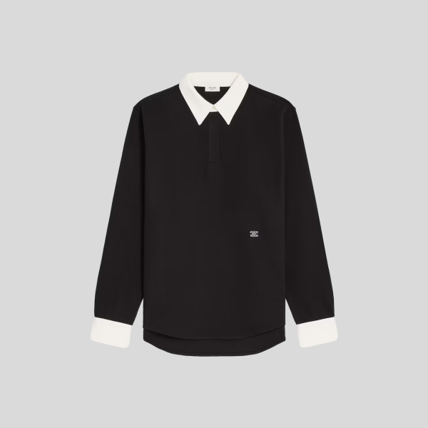 셀린느 자수 폴로 셔츠