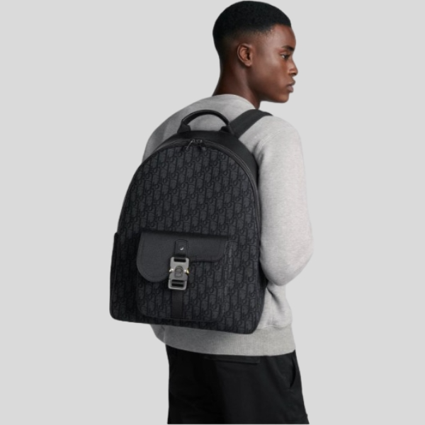 디올 Saddle 지퍼 백팩