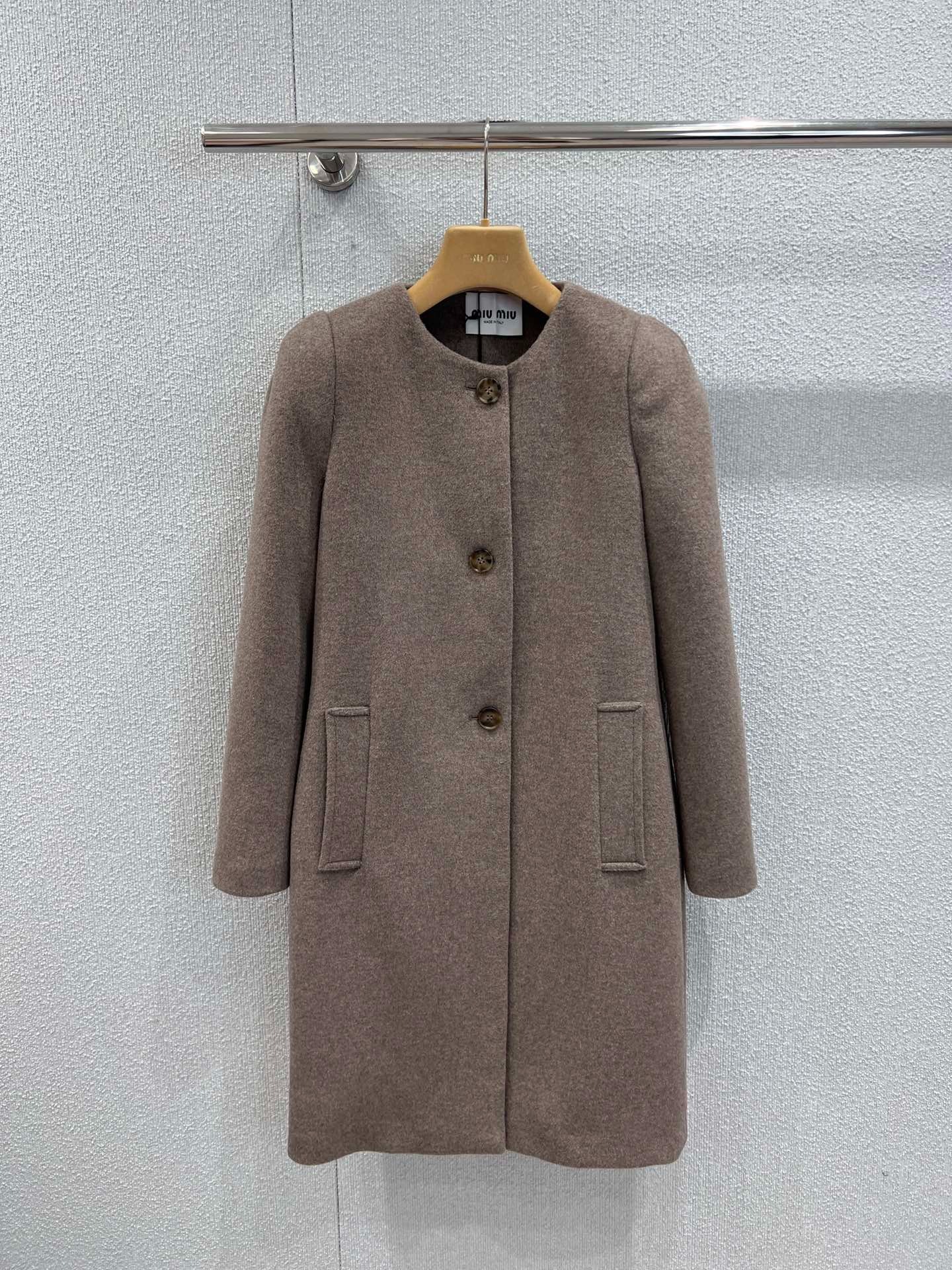 미*미* 25FW 신상 라운드 모직 코트