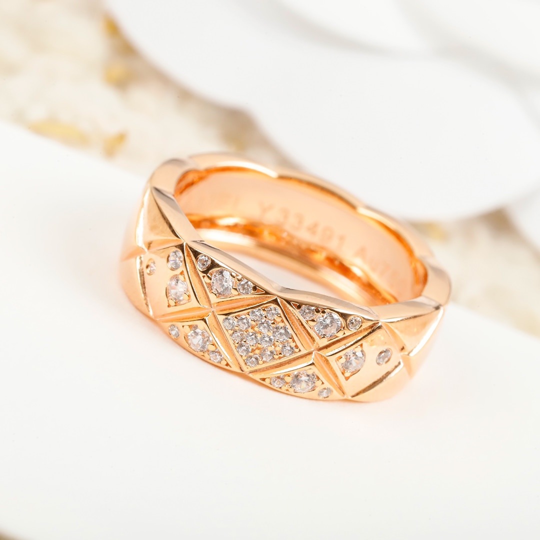 샤* 퀼팅 코코 크러쉬 링