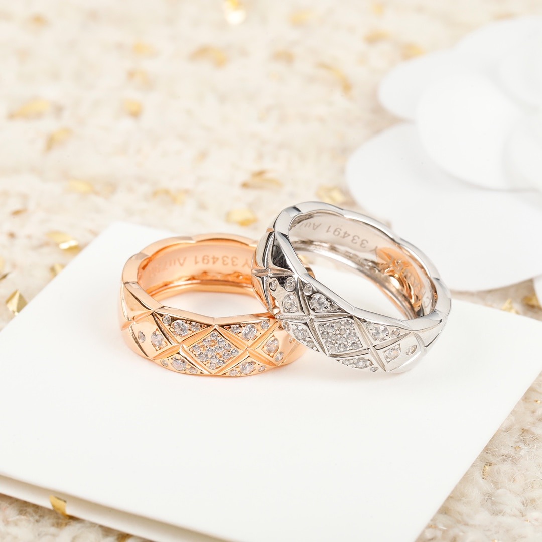 샤* 퀼팅 코코 크러쉬 링