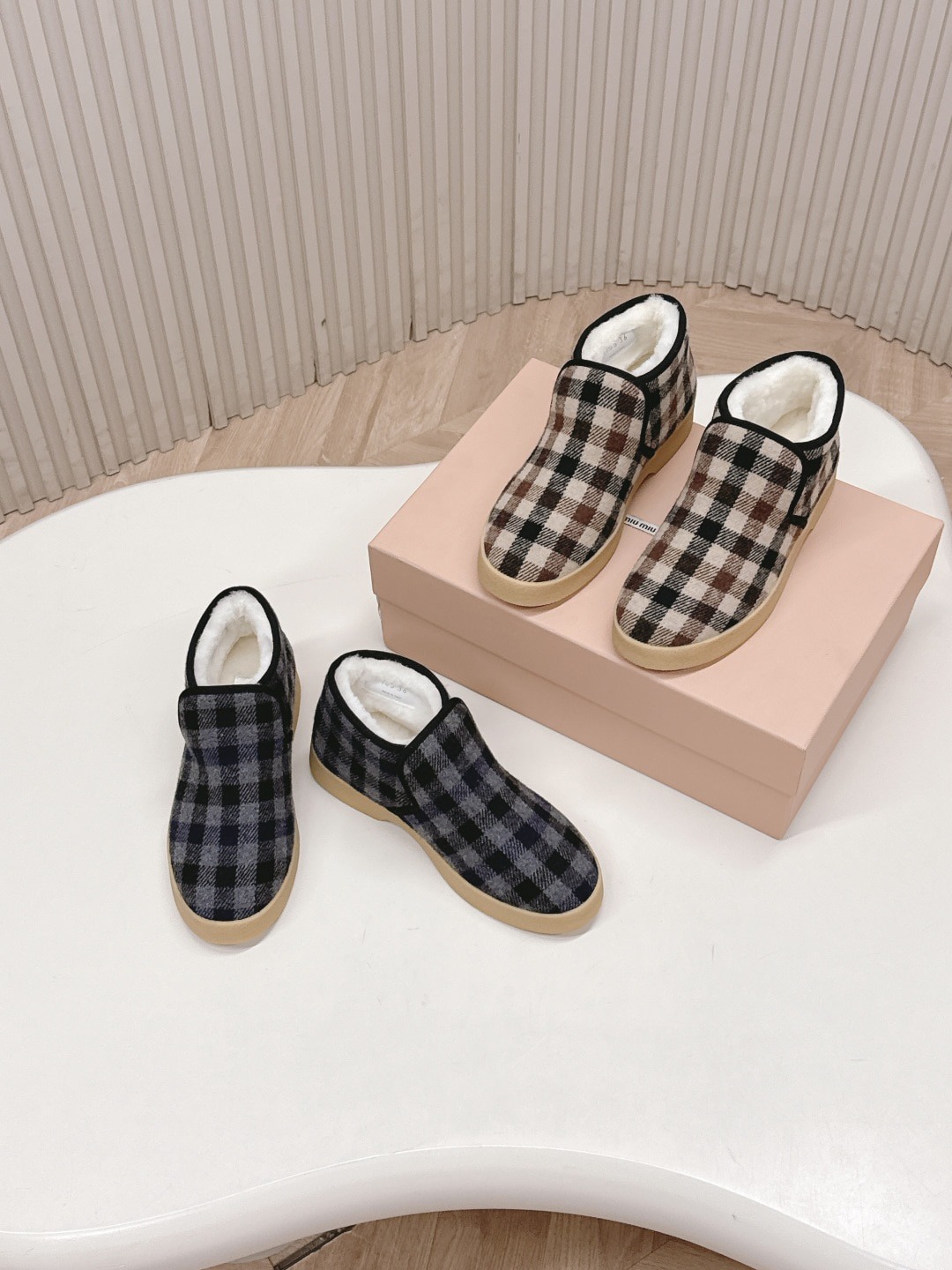 미*미* 스웨이드 부츠