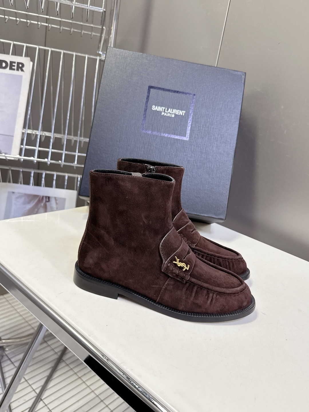 입*로랑 신상 앵클부츠